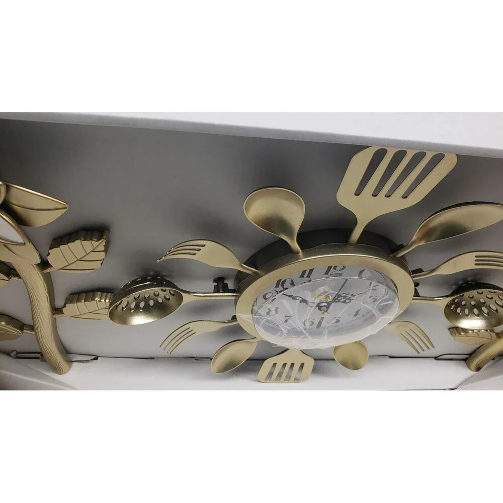 3pc Plastic Kitchen Wall Clock (5